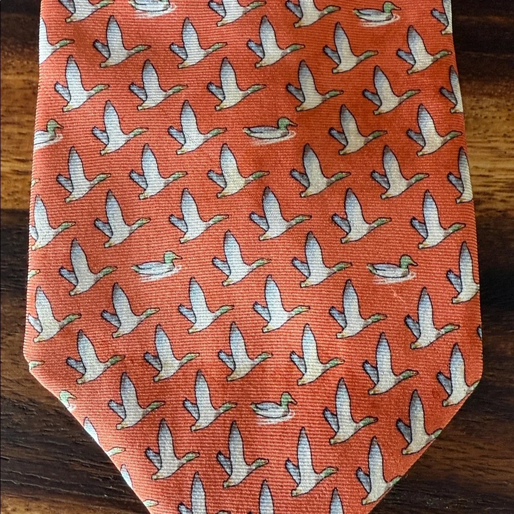 {NOLA Couture} Duck print silk tie - Picture 3 of 6